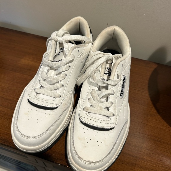 Reebok Women's White Top Sneakers - Picture 2 of 7